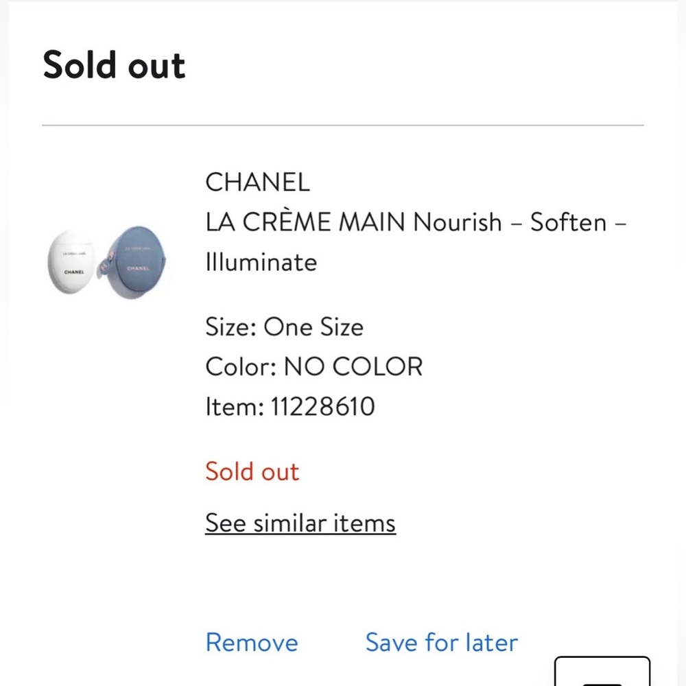 CHANEL VIRAL DENIM HAND CREAM - LA CRÈME MAIN Nourish – Soften – Illuminate - Picture 7 of 9